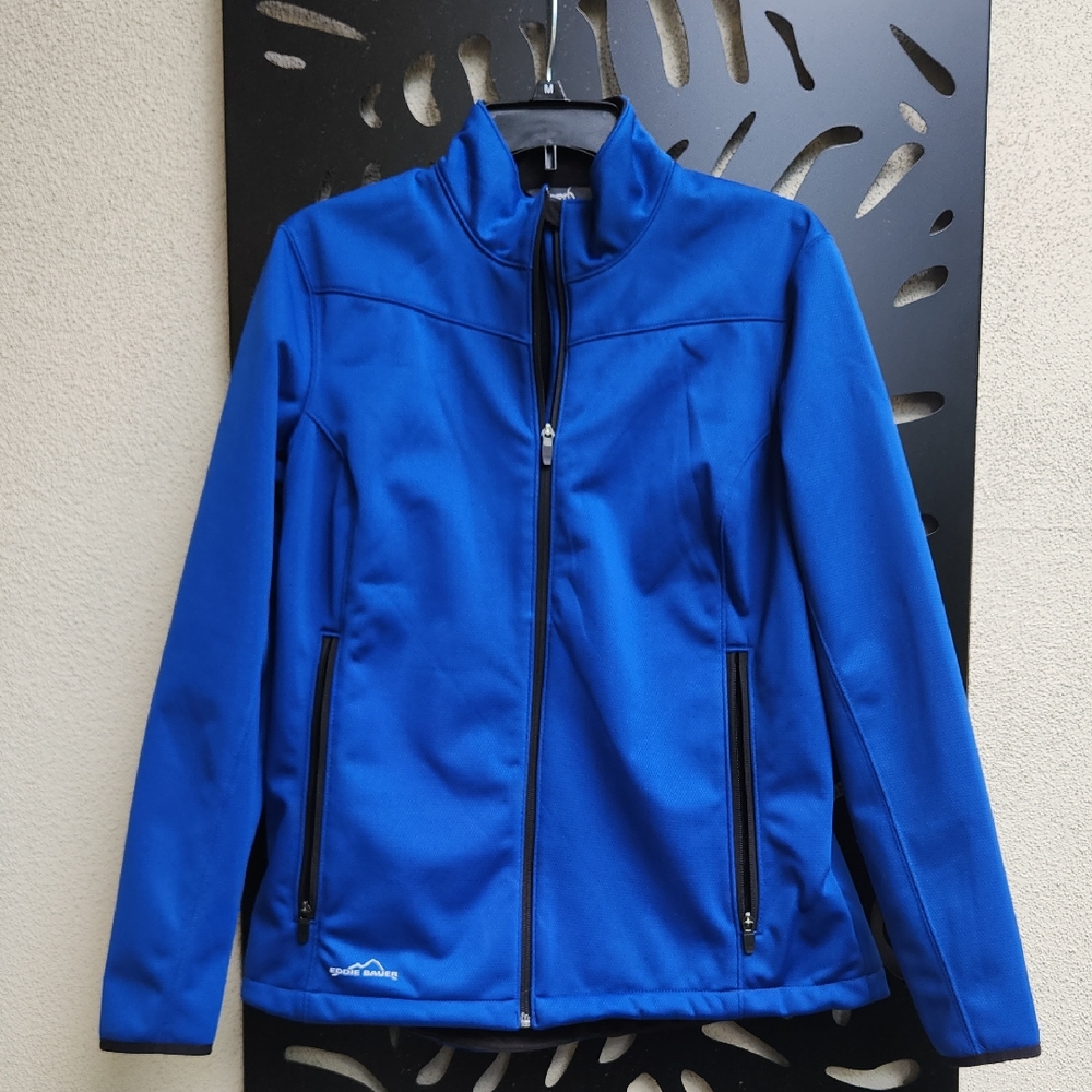 Eddie Bauer Royal Blue Fleece Jacket